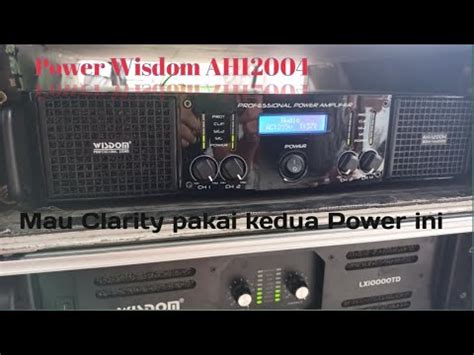 Review Power Wisdom Ah12004 Dan Power Wisdom LX 10000TD Wisdom YouTube