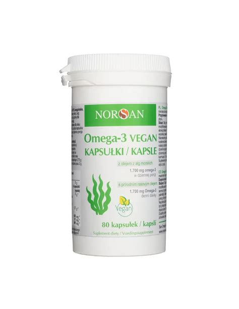 Norsan Omega Vegan Kapsu Ek