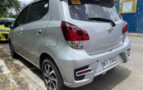 Silver Toyota Wigo 2019