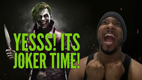 Injustice Introducing The Joker Reaction Youtube