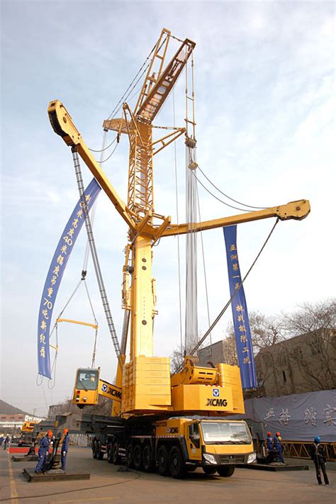 Xcmg Tonnage All Terrain Crane Made A Hit In Its Test Xcmg