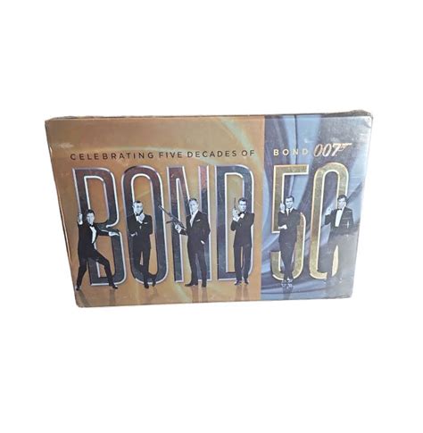 James Bond 007 50th Anniversary Bond 50 Complete 22 Film Collection Box