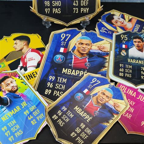 Personalised FIFA 22 FUT Card TOTW / Rare Gold / Otw / Icon Ultimate ...