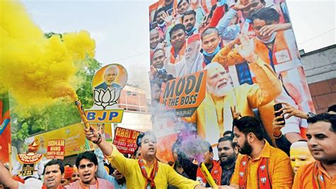 Lok Sabha Election Results 2024 Bjp Storms Guj Misses Clean Sweep As