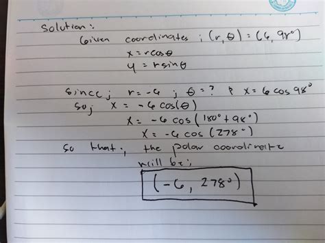 Solved Pre Calc Polar Coordinates Question 5 A Point Has Coordinates