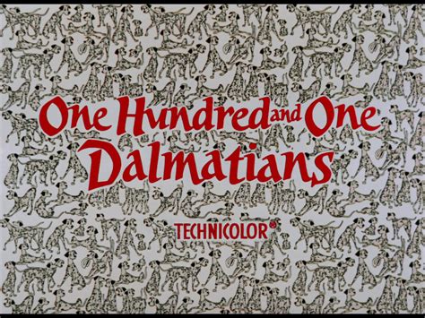 101 Dalmatians 1961 Screencaps US