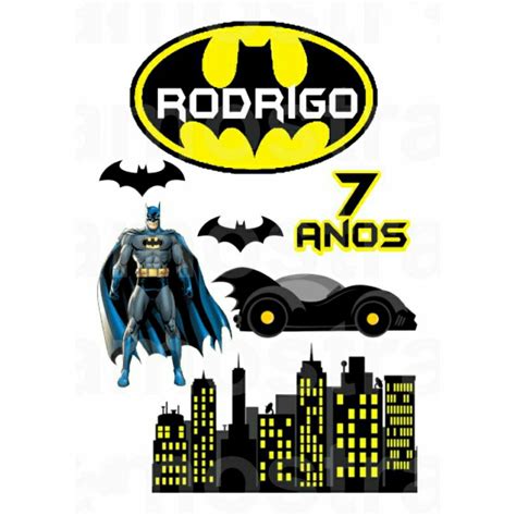 Topo De Bolo Batman Shopee Brasil