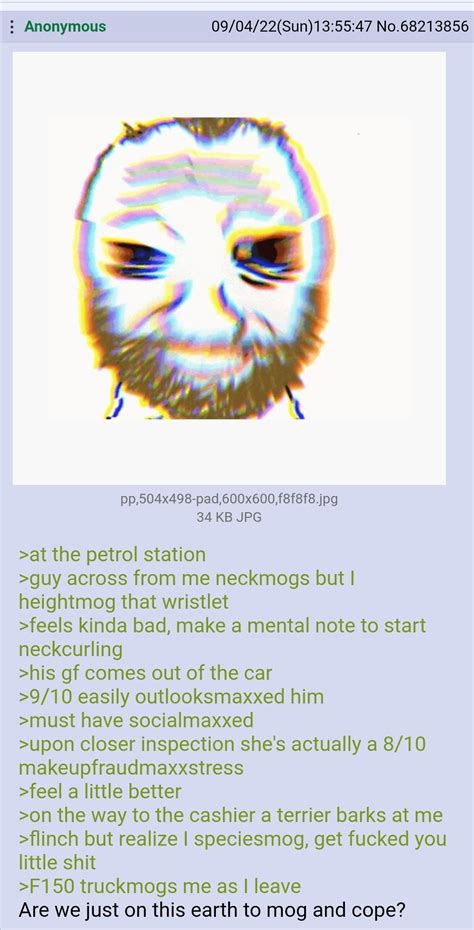 Anon Mogs Do You Mogging Know Your Meme