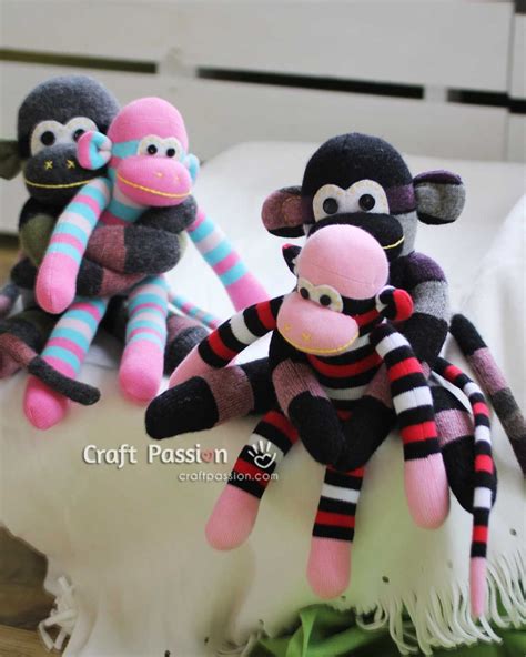 Sock Monkey Easy Guide Free Sewing Pattern Artofit