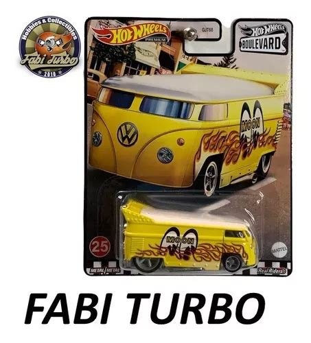 Hot Wheels Boulevard Volkswagen Drag Bus Kombi T1 Mooneyes