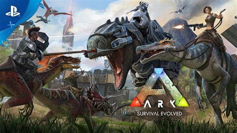 Ark Survival Evolved Launch Trailer Ps Youtube