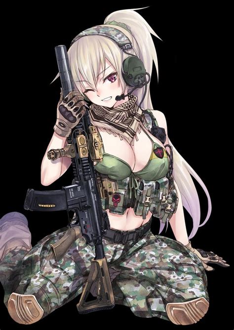 画像をダウンロード anime gun girl pfp 298597-Anime girl gun pfp