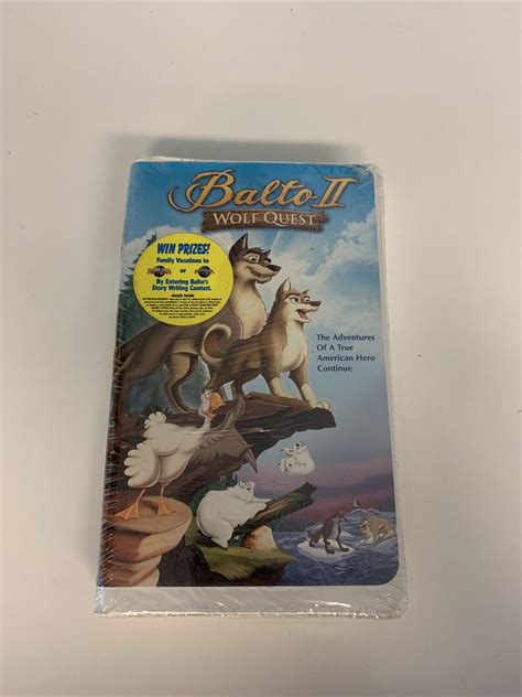 Balto 2 Wolf Quest Vhs