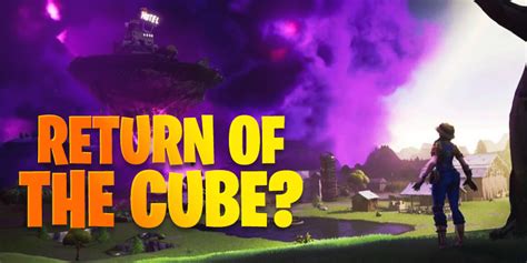 Fortnite Fatal Fields Rift Beacon Points To Return Of The Cube