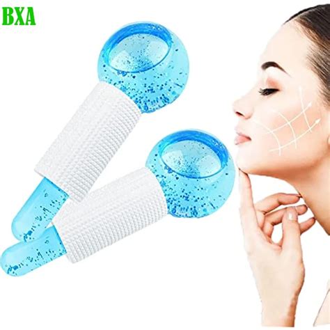 Pcs Beauty Ice Hockey Energy Beauty Crystal Ball Facial Cooling Ice