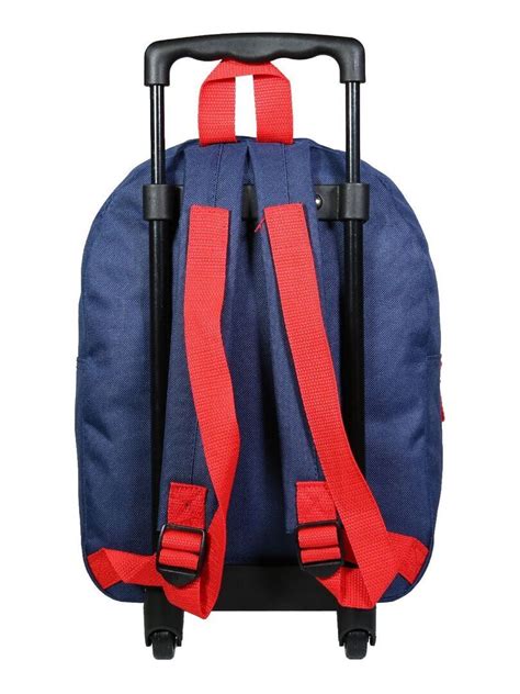 Sac Dos Roulettes Cm Marvel Avengers Rouge Et Bleu Bagtrotter