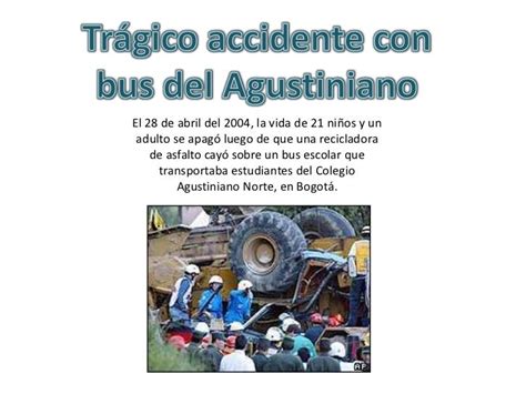 Accidente Niños Agustiniano