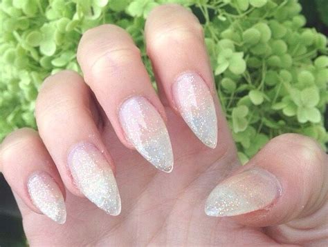 Pin By Aleah Constantine On Beauty Clear Glitter Nails Sparkly