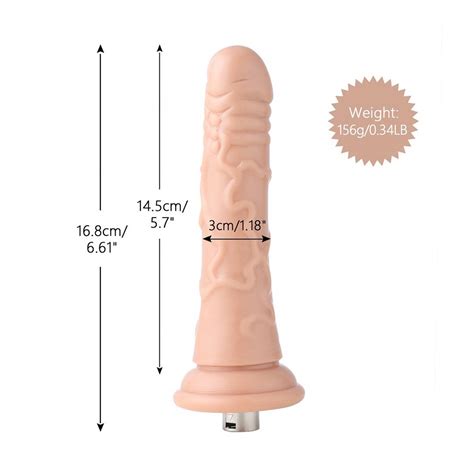 Auxfun Tpe Dildo With Multi Vein Design Xlr Connector Attachments For