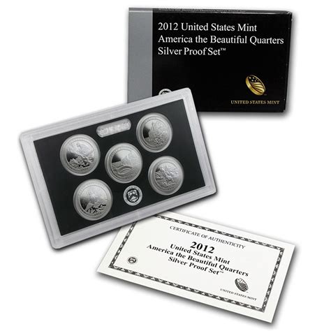 Buy 2012 America the Beautiful Quarters Silver Proof Set | APMEX