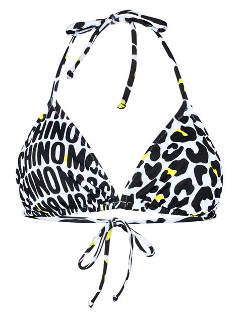 Moschino Underwear Swim Bikini Partea De Sus A Colorat