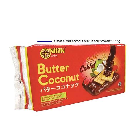 Jual Nissin Butter Coconut Chocolate 115 Gram Shopee Indonesia