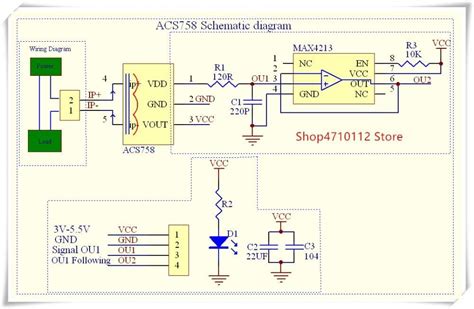 Sensor Corriente Efecto Hall A Cjmcu Acs Lcb B Pff T