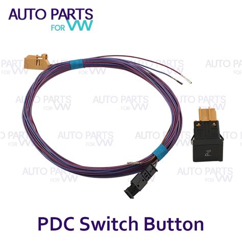 Pdc Parking Assistant Switch Button Control Cable Ops Reversing Radar