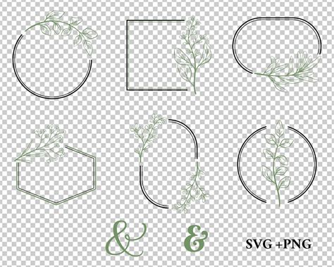 Wedding Monogram Monogram SVG Bride Svg Groom Svg Wedding - Etsy