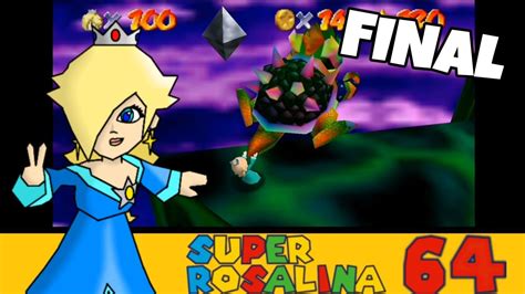 Final Bowser And Ending Super Rosalina 64 Youtube