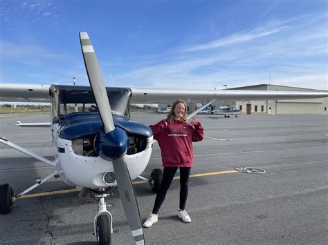 Caroline Blust, 1st Solo! – Morey Airplane Company