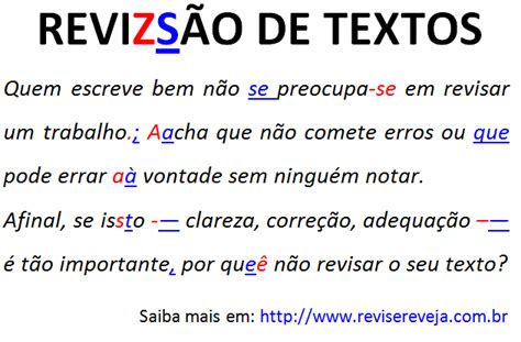 ReviseReveja Revisão de textos