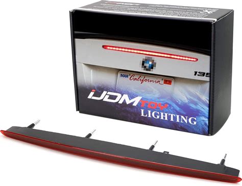 IJDMTOY OEM Spec Barra De Luz De Freno Con Lente Roja Completa LED