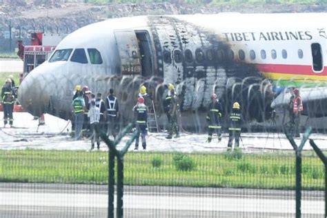 Chinese Plane Catches Fire At Airport During Takeoff Mehr News Agency