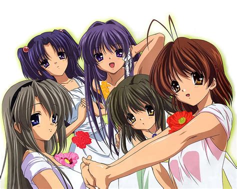 Hd Wallpaper Anime Clannad Fuuko Ibuki Kotomi Ichinose Kyou