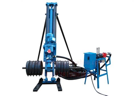 Pneumatic Powered Rock Drilling Rig Mobile Down The Hole DTH Drilling