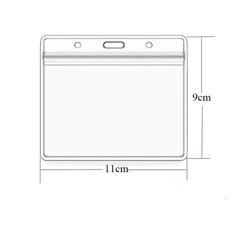 Porte carte Porte cartes Transparent étanche 1 pièce porte cartes en