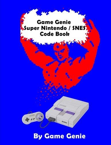 Game Genie Super Nintendo SNES Code Book Game Genie Code Books