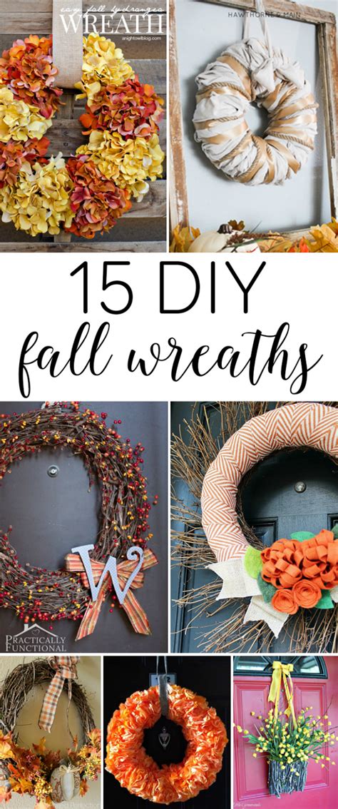 15 DIY Fall Wreaths