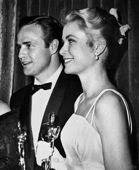 Grace Kelly And Marlon Brando Oscar 1955