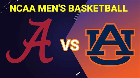 Alabama Vs Auburn Tigers 2023 Ncaa Men S Basketball Live Score Youtube