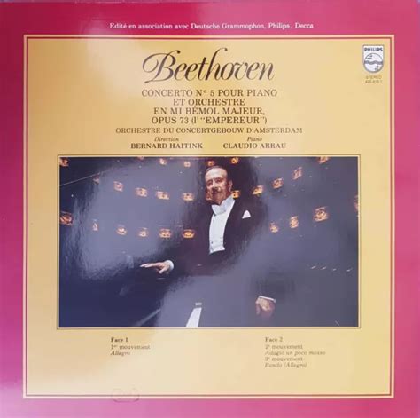 Bernard Haitink Claudio Arrau Beethoven Concerto N Per Pianoforte