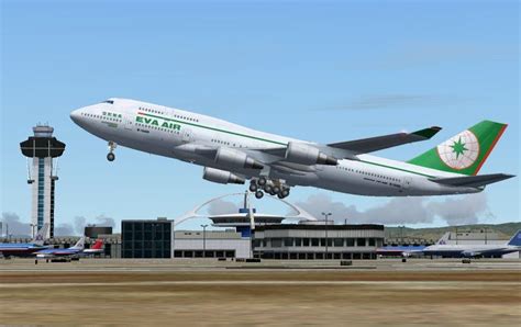 Eva Air Boeing 747 45em For Fs2004