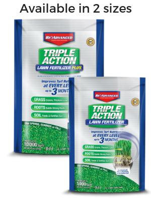 Amazon BioAdvanced Triple Action Lawn Fertilizer Plus Granules