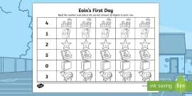 Exploring My World Aistear Eoin S First Day Draw And Count Maths