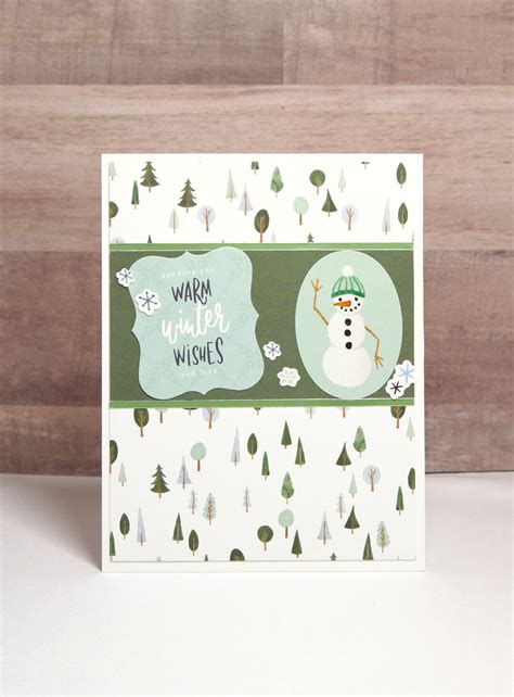 Warm Winter Wishes Card Winter Cards Cards for Winter - Etsy