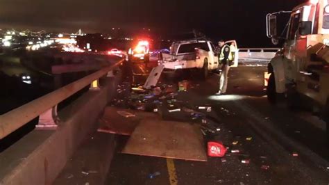 1 Dead 3 Injured In Wrong Way Crash On Westbound I 580 In Oakland Nbc Bay Area