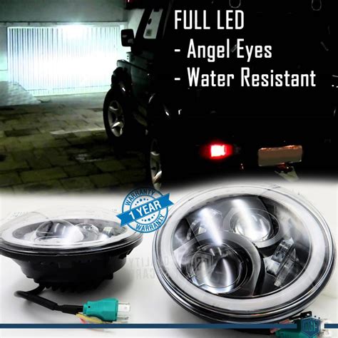 X Full Led Inches Headlights K For Suzuki Samurai Sj Santana