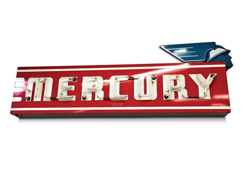 Mercury Dealership Neon Sign Auburn Fall 2018 RM Sotheby S