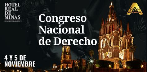 Congreso Nacional De Derecho Fae Mexico